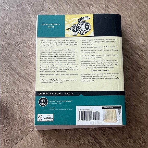Python Crash Course Book - Picture 2 of 2
